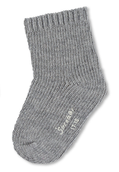 Socken aus Wolle, uni