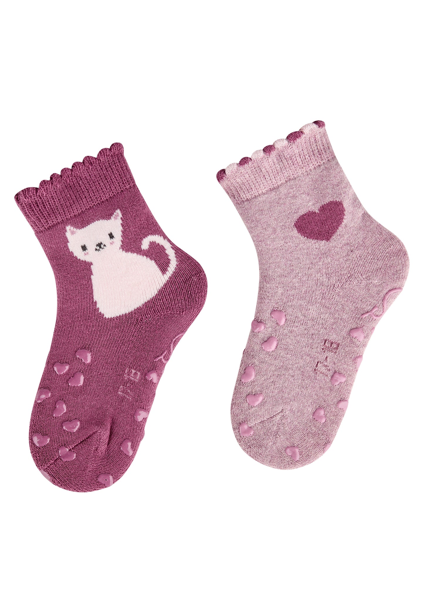 Chaussettes antidérapantes ABS lot de 2