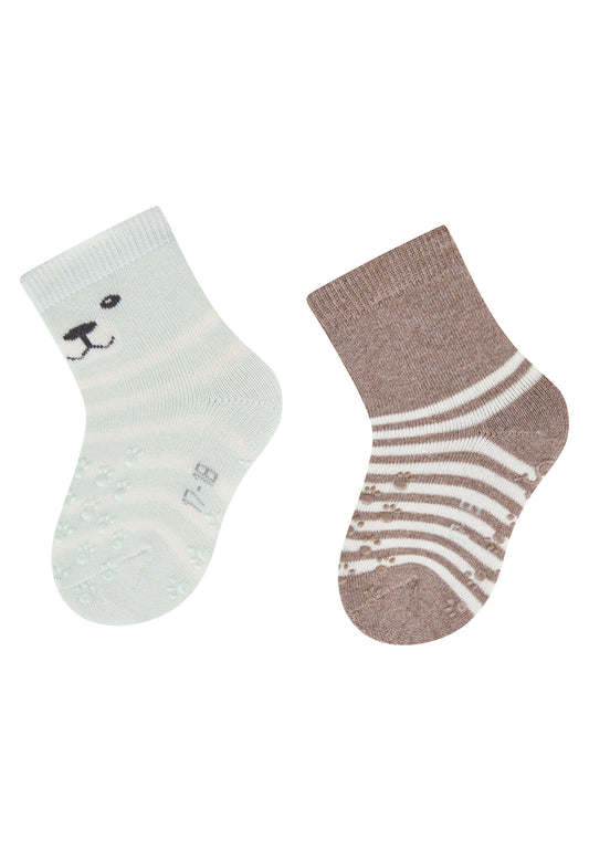 ABS Crawling Socks 2-Pack