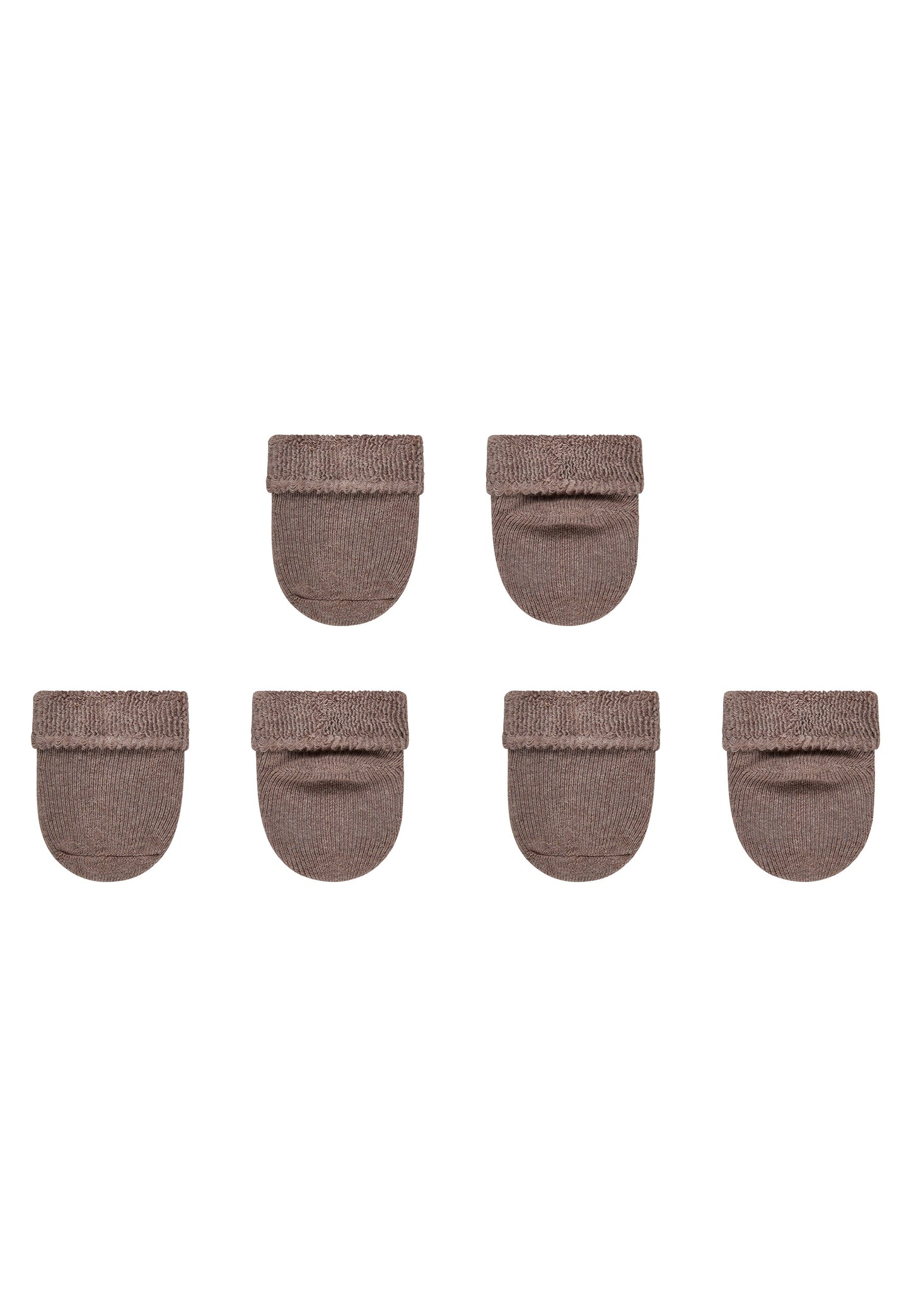 Newborn Socks with Cuff 3-Pack