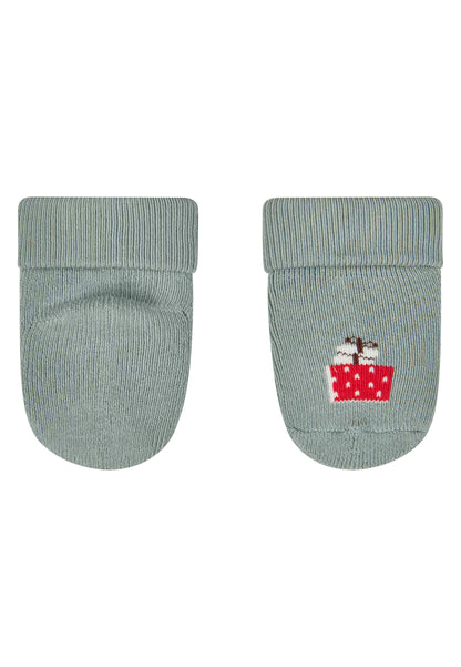 Newborn socks with cuff 3-pack