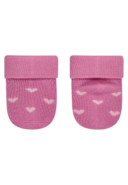 Calcetínes de recién nacidos con puño 3 unidades