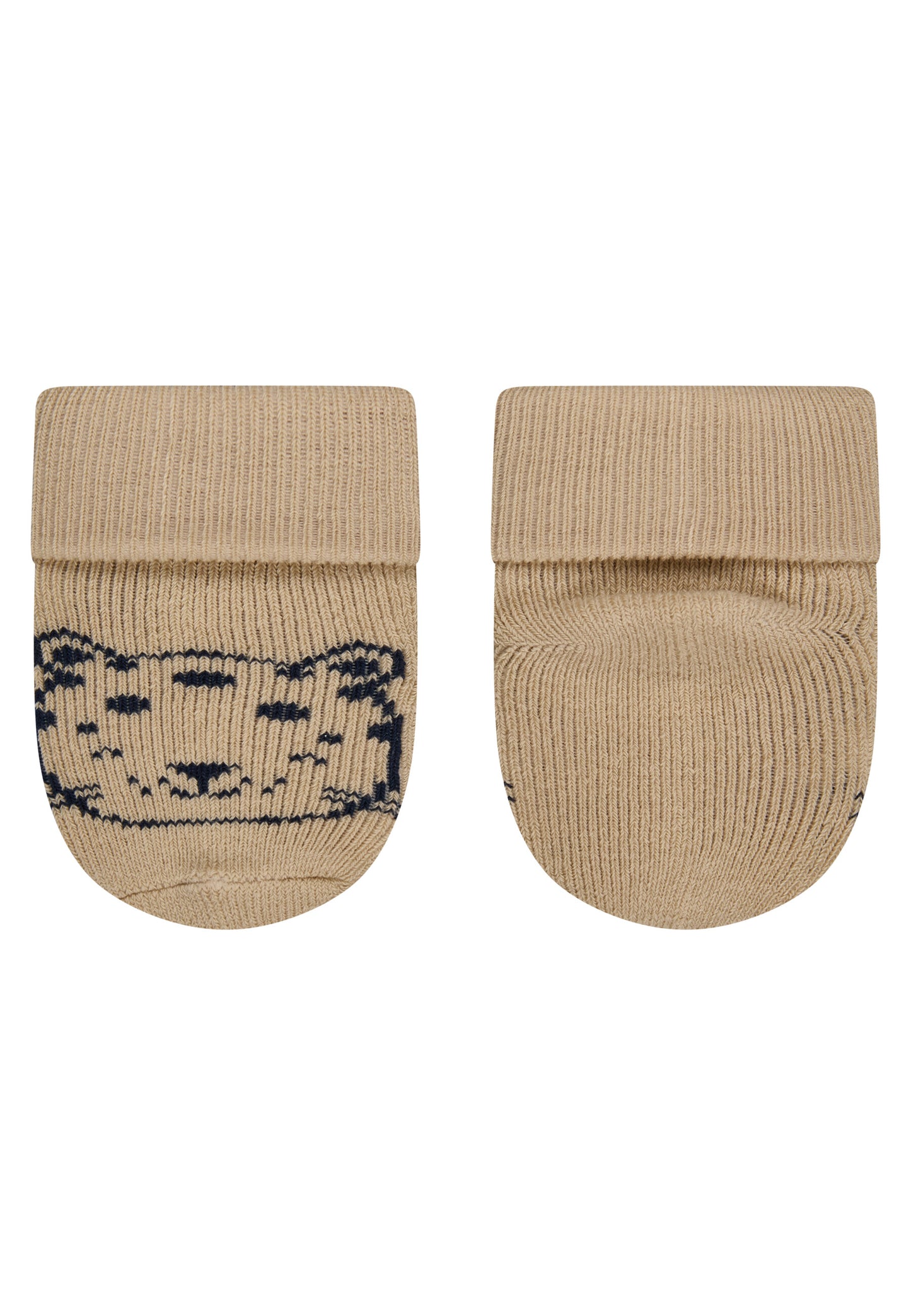 Chaussettes Nouveau-nés avec revers lot de 3