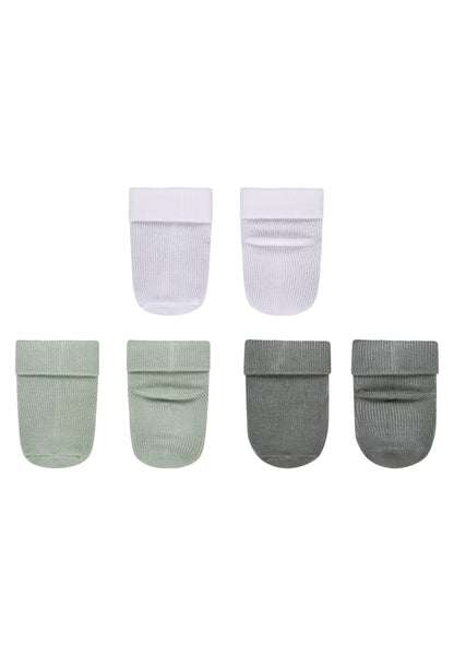 Erstlingssocken mit Umschlag 3er Pack