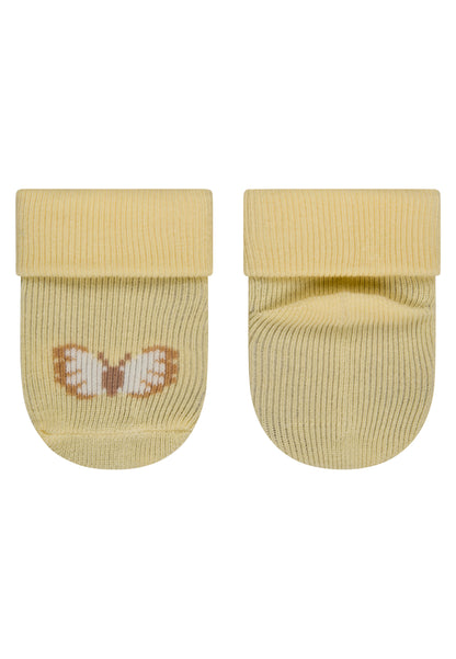 Newborn Socks with Cuff 3-Pack