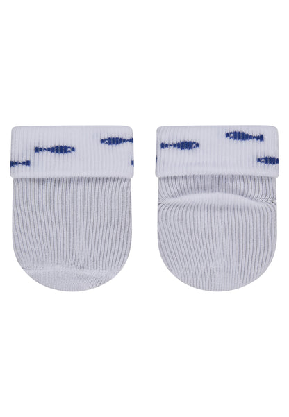 Calcetínes de recién nacidos con puño 3 unidades