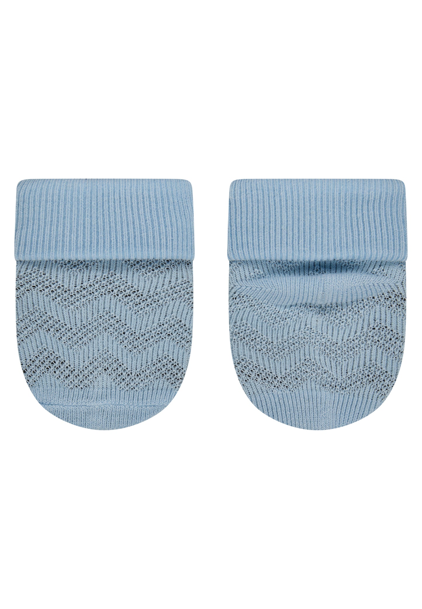 Calcetínes de recién nacidos con puño 3 unidades