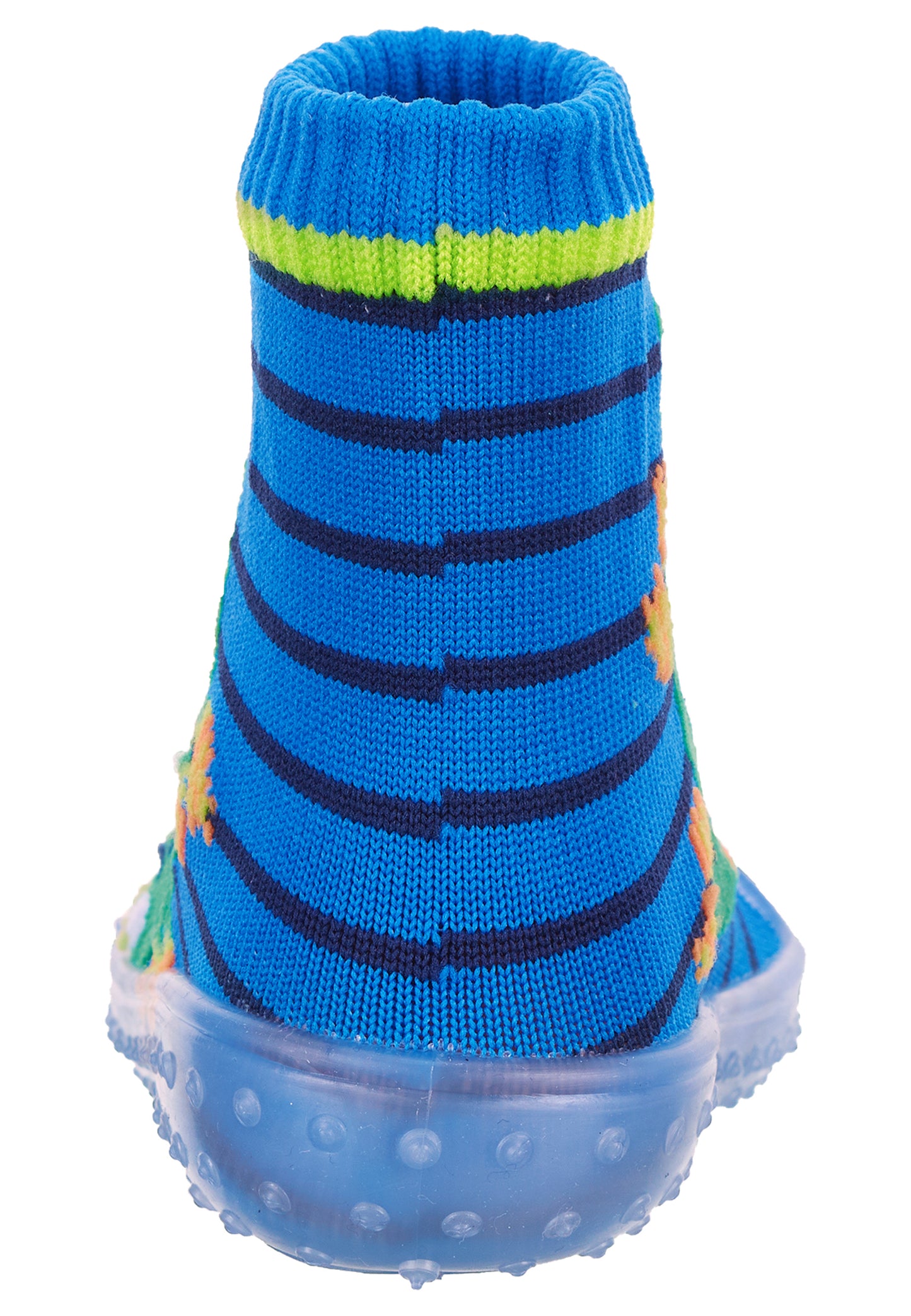 Calze avventura con motivo coccodrillo blu