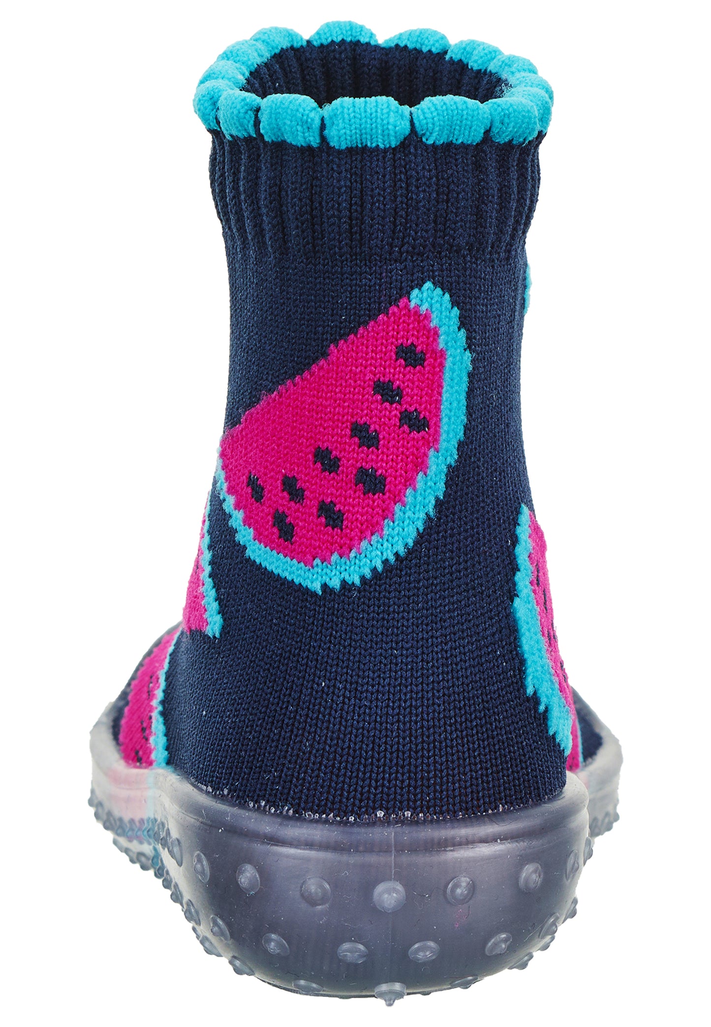 Chaussettes aventure motif melon marine
