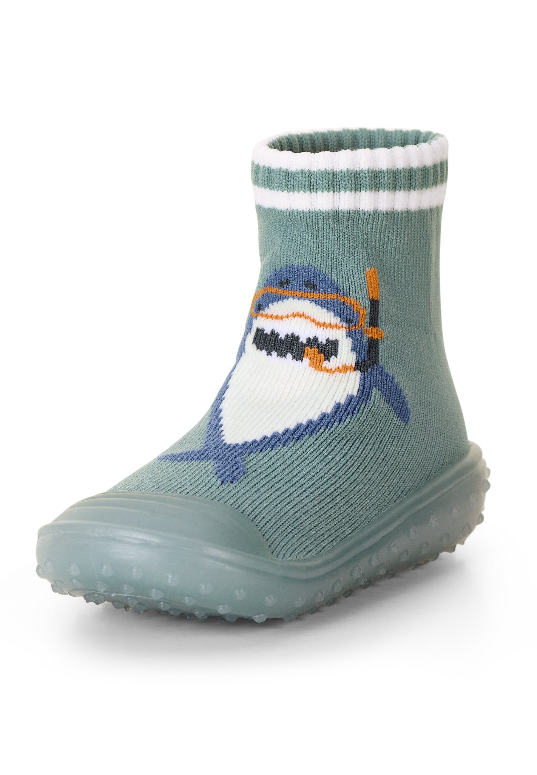 Adventure-Socks Hai mit Gummisohle ☆