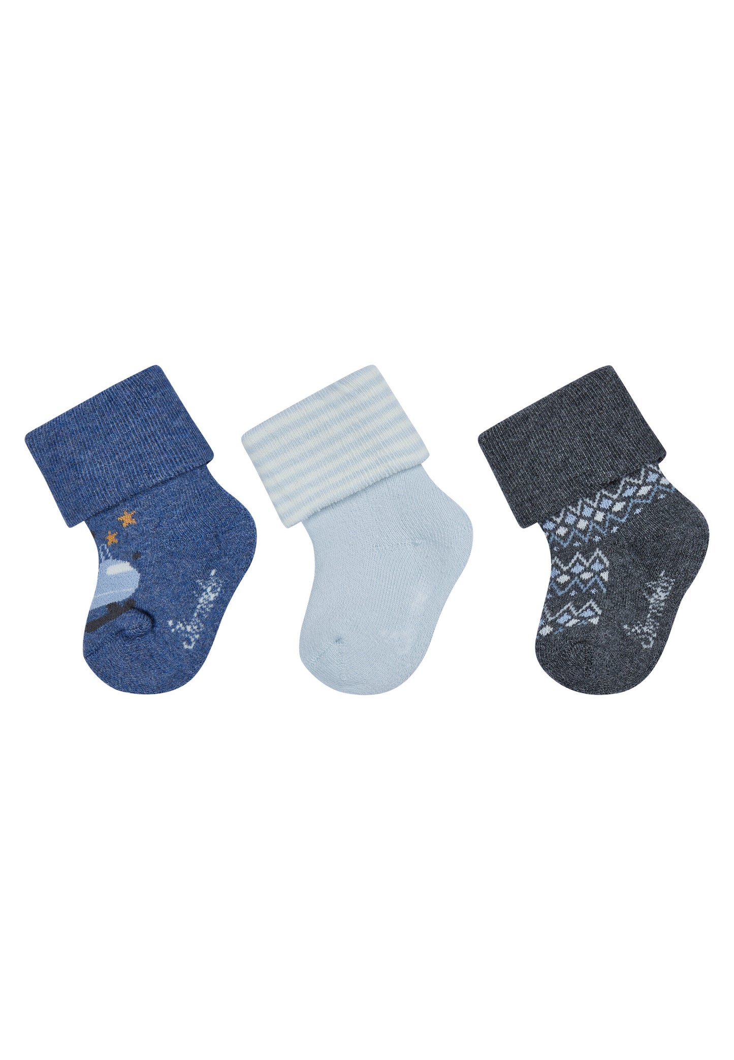Chaussettes bébé lot de 3