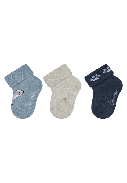 Chaussettes bébé lot de 3