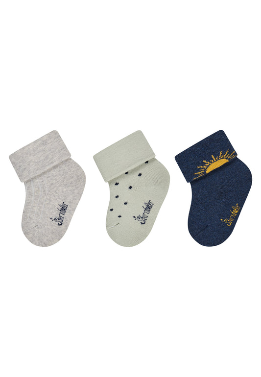 Chaussettes bébé lot de 3