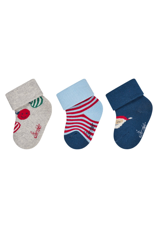 Chaussettes bébé lot de 3