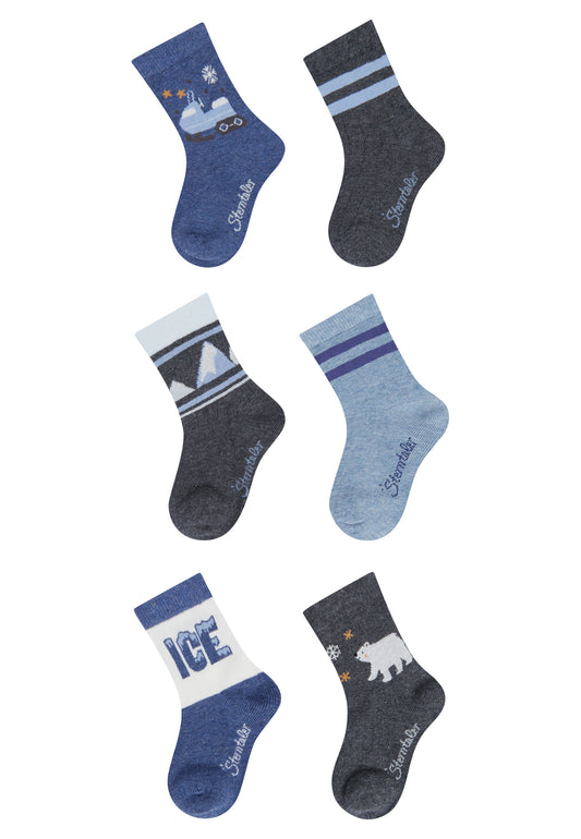 Lot de 6 paires de chaussettes