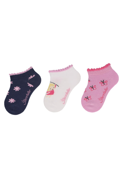 Sneakersokken 3-pack