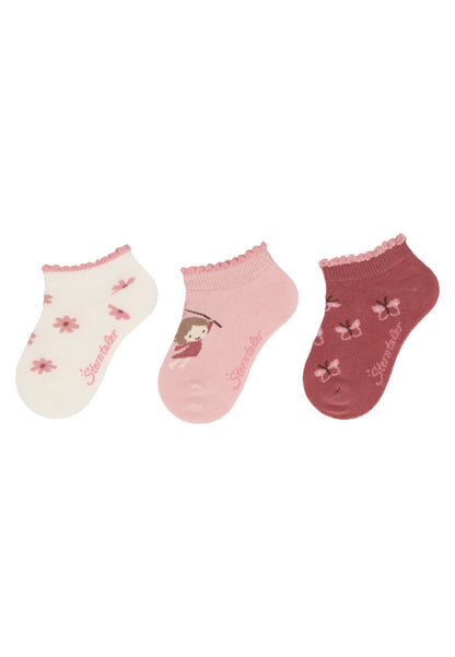 Sneakersokken 3-pack