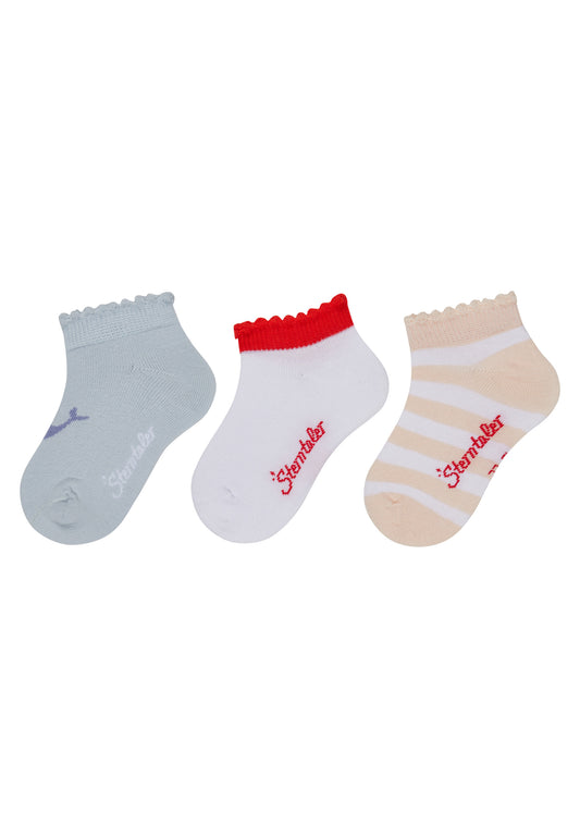 Sneakersokken 3-pack