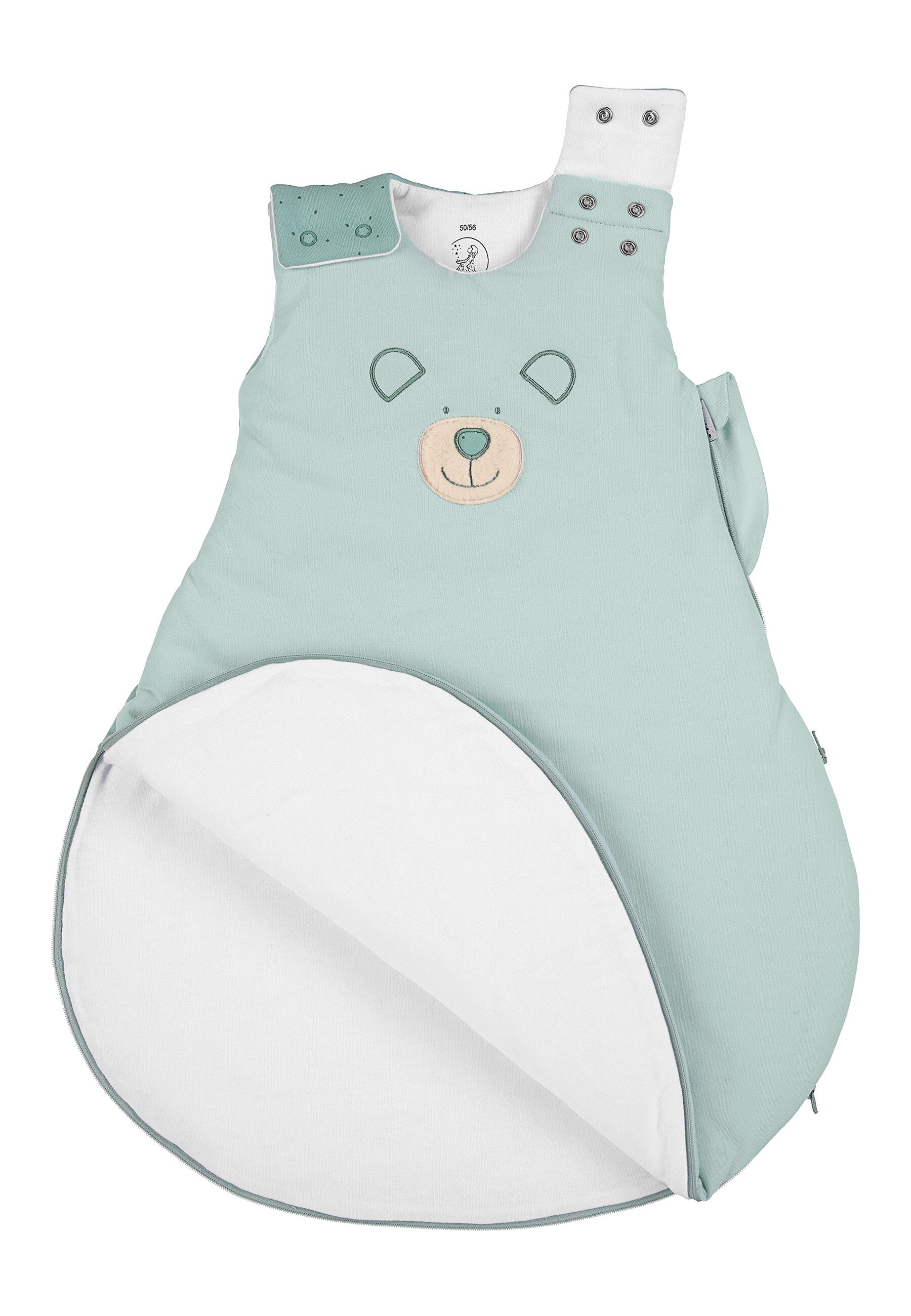schlafsack größe 62/68 Baby-Schlafsack 62/68 Bär Ben, helltürkis 3,50 TOG