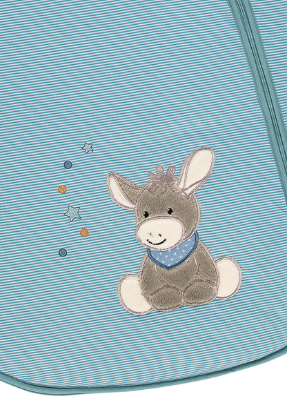 Schlafsack Esel Emmi mit abnehmbaren Ärmeln ☆