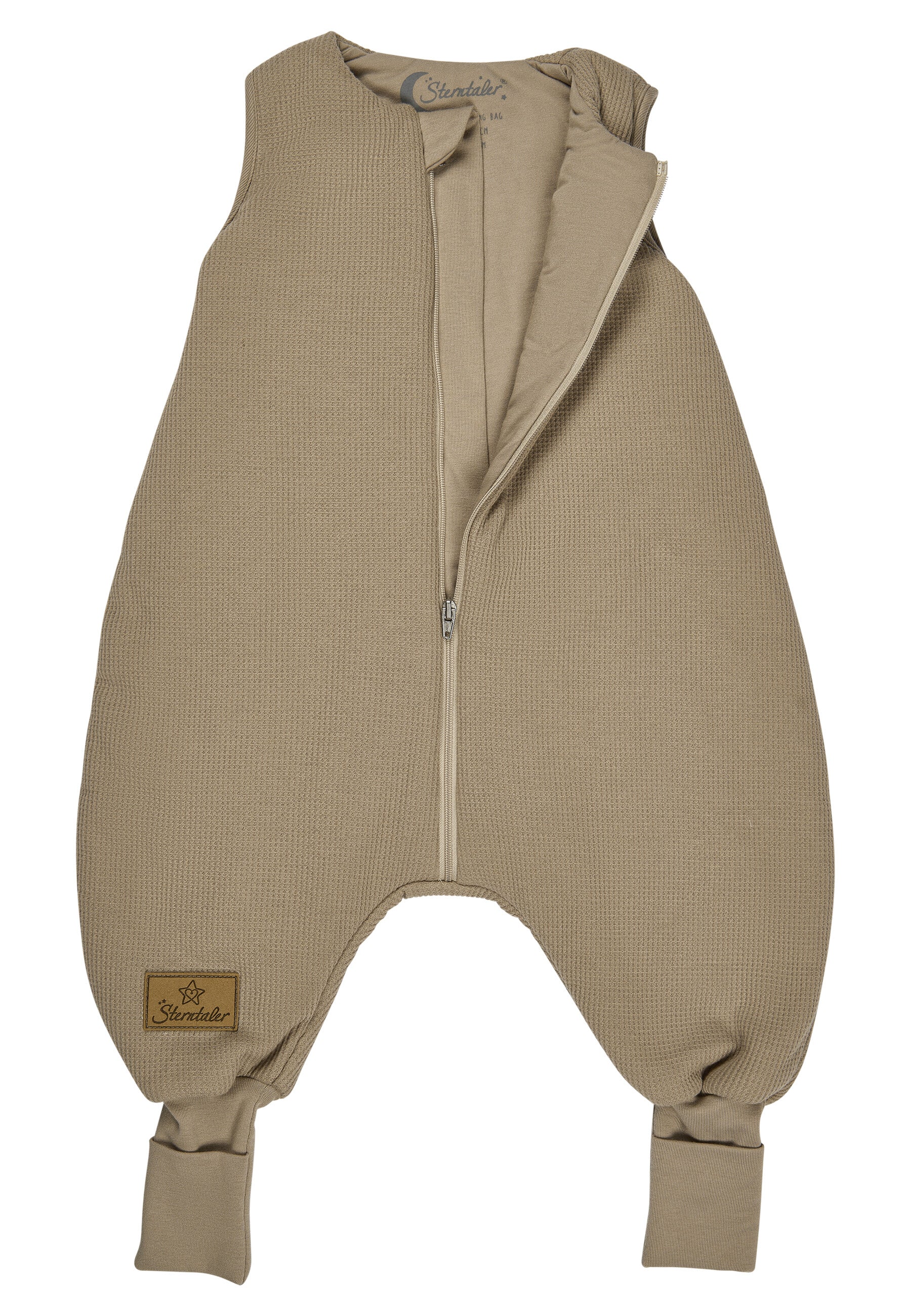 Schlafsack mit Beinen sandfarben, 2,50 TOG ☆