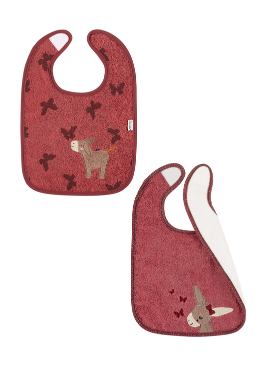 Emmily Hook-and-Loop Bib Set