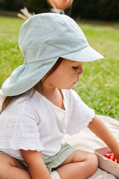 Cappello visiera con copri-collo