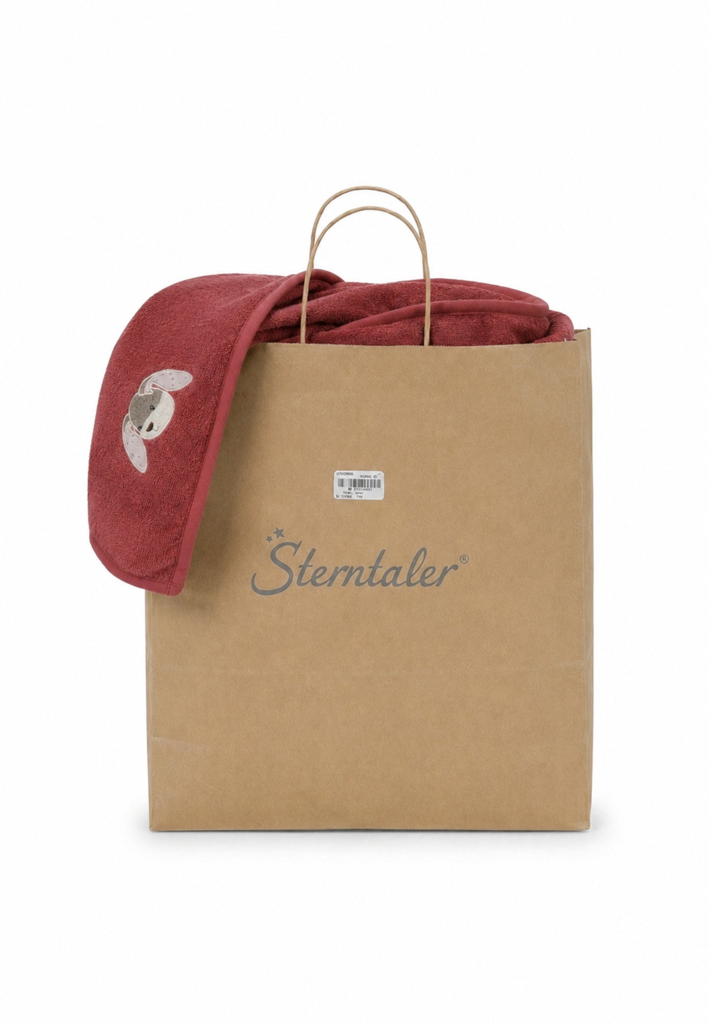 Bolsa sorpresa para niña con capa de baño con capucha
