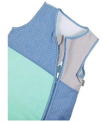 unwattierter schlafsack Sommer Schlafsack Esel Emmi Blau/Türkis 0,5 TOG ☆