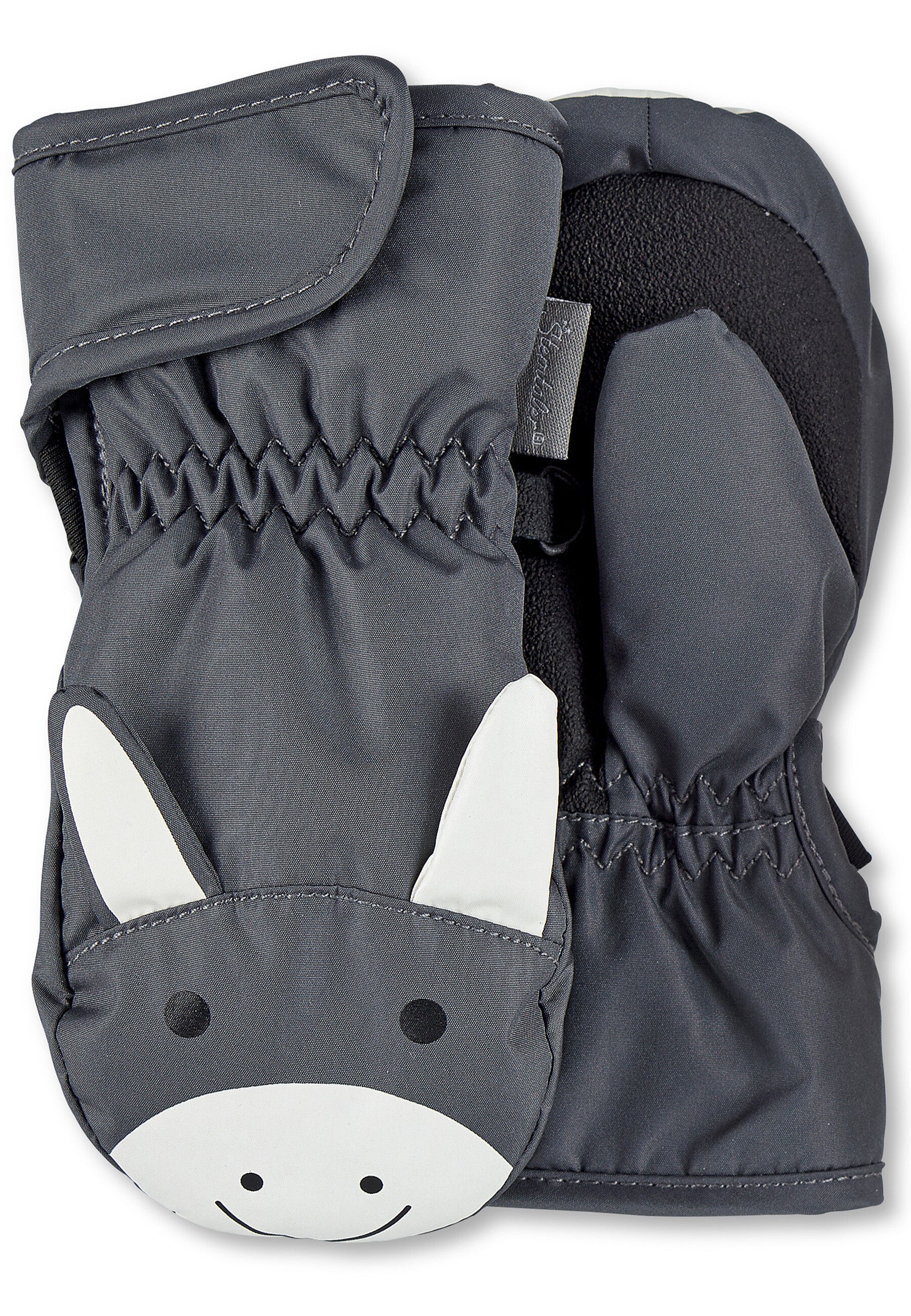 sterntaler handschuhe größe 1 Wasserdichte Thinsulate-Fäustel mit Esel-Motiv ☆