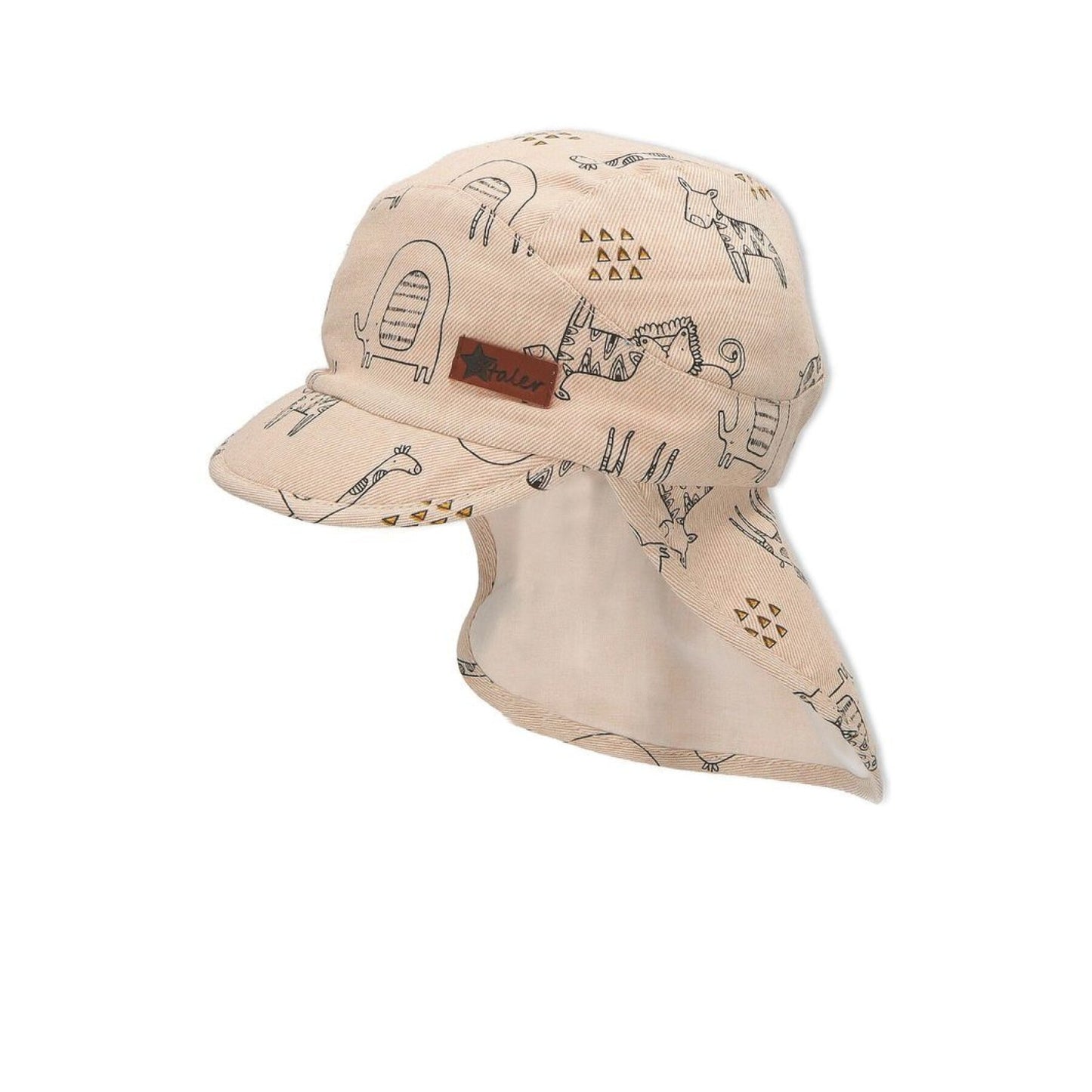 Cappello visiera con copri-collo