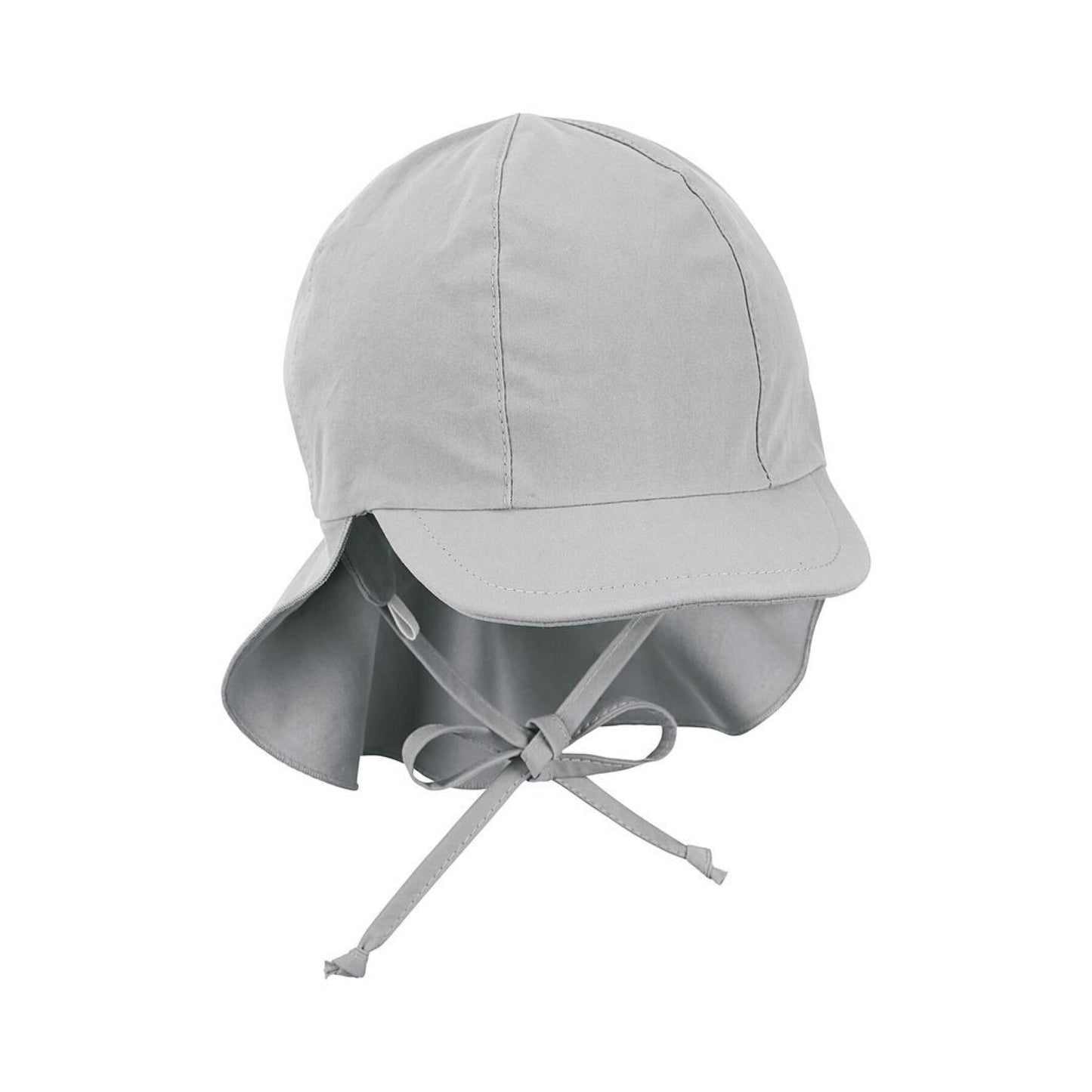 Hat with visor and neckflap