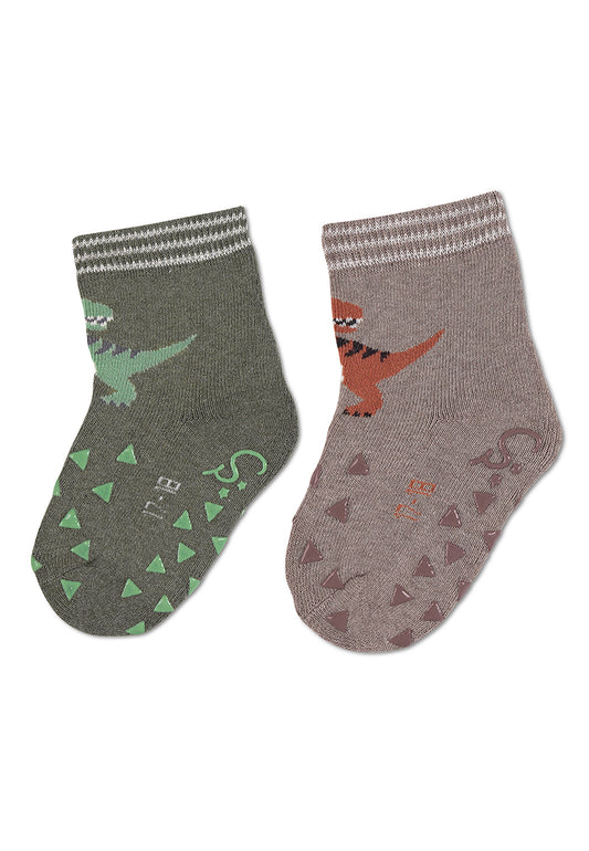ABS Crawling Socks 2-Pack