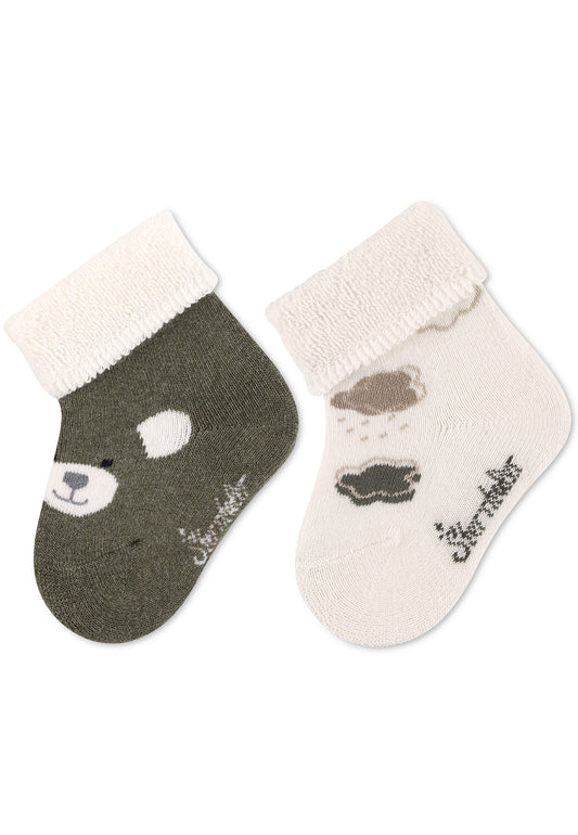 Chaussettes bébé lot de 2