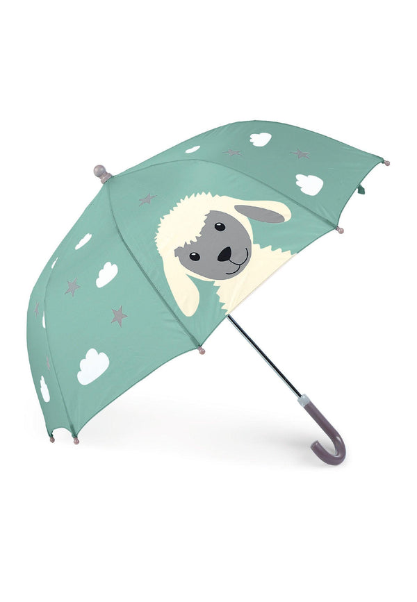 Kinder Regenschirm Schaf Stanley in Grün und Ecru ⭐️