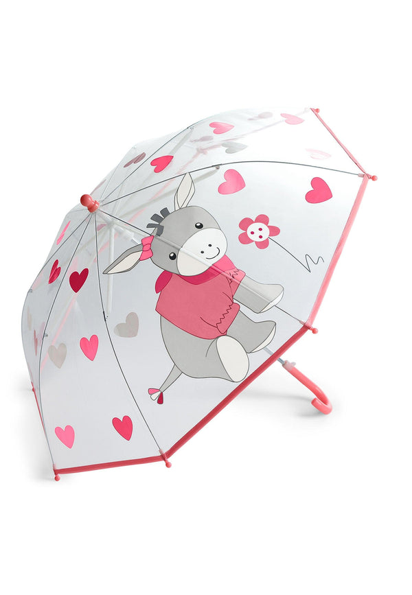 Girl Esel Transparent/Rosa Regenschirm Emmi Kinder ⭐️