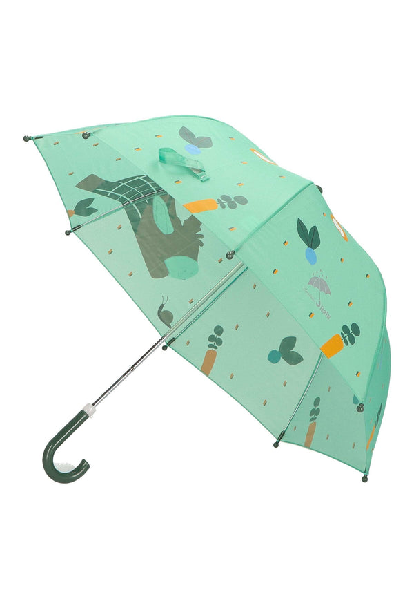 Kinder Regenschirm Emmilius in ⭐️ Basilikumgrün Esel