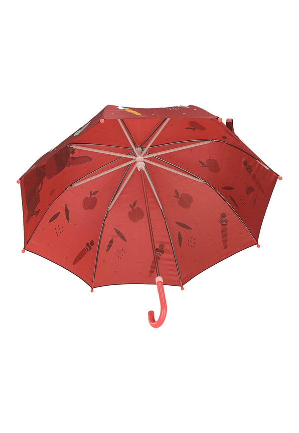 Kinder Regenschirm Esel Emmily ⭐️ Dunkelrot in