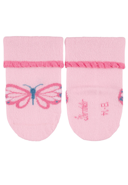 Baby-Söckchen Schmetterling, 3er-Pack